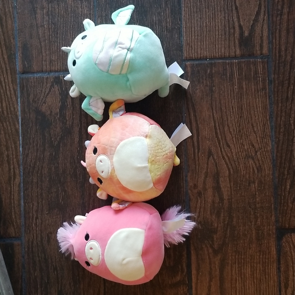 Set of 3 squishmallows